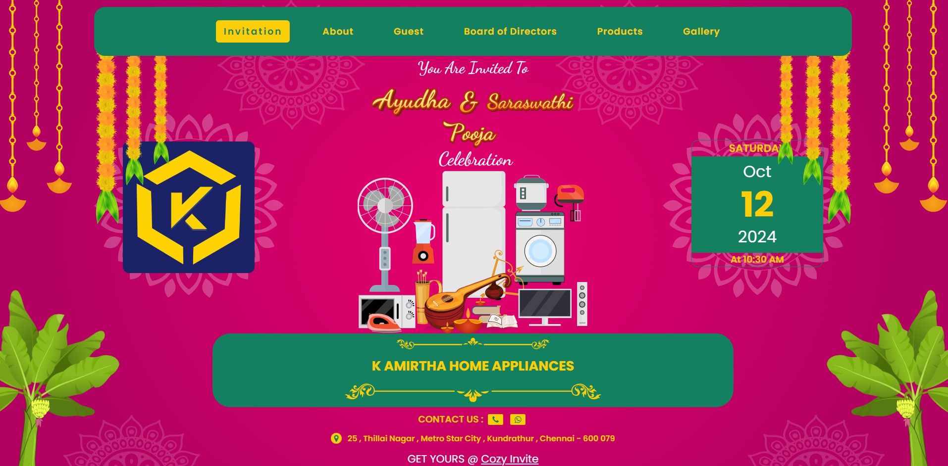 Home Appliances (Pink)